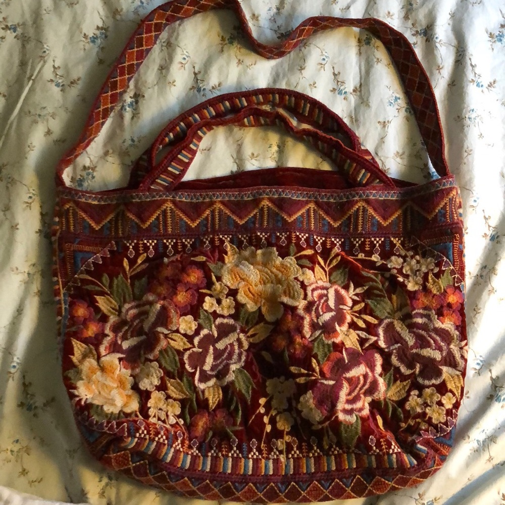 Johnny was velvet bag